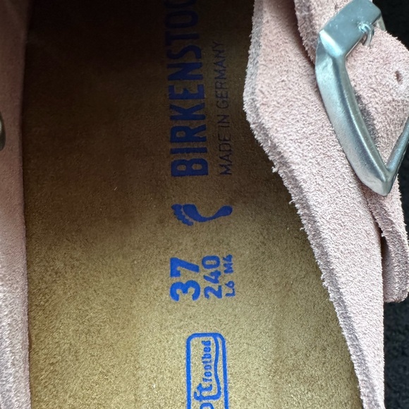 Birkenstock Women’s Bostons Pink Clay, Size 37 - Picture 3 of 5